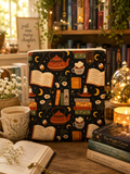 Book Sleeve Cover - Cozy Book Cottage - Book Lover Gifts