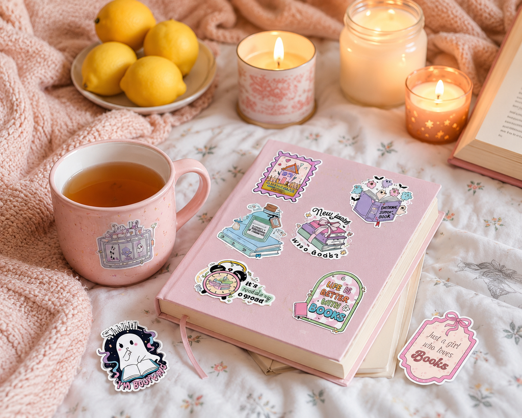 Bookish Stickers - Book Lover Gifts