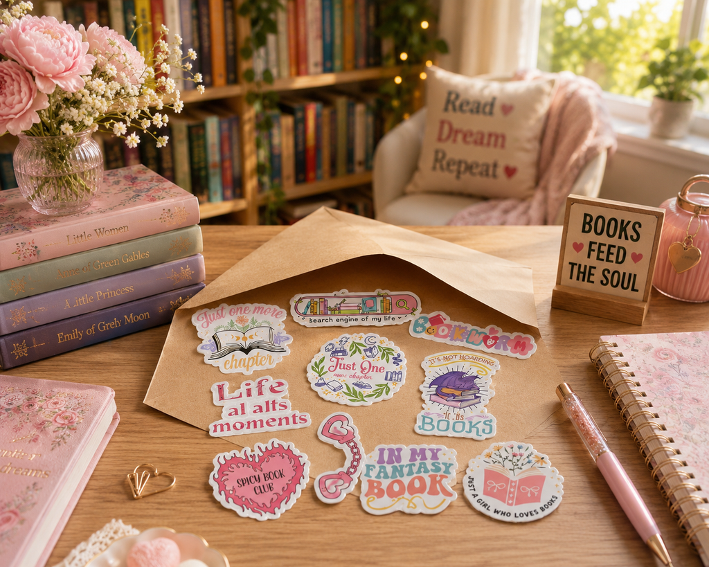 Bookish Stickers - Book Lover Gifts