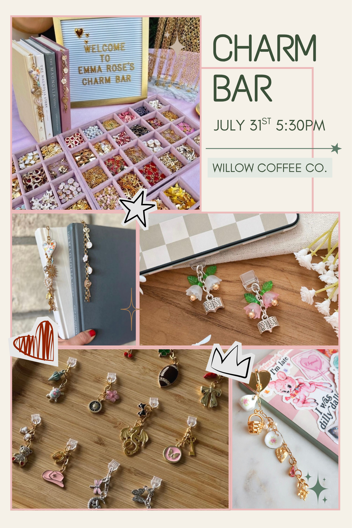 Bookish Charm Bar