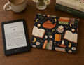 Cozy Cottage Kindle Sleeve | E-Reader Cover | Book Lover Gift