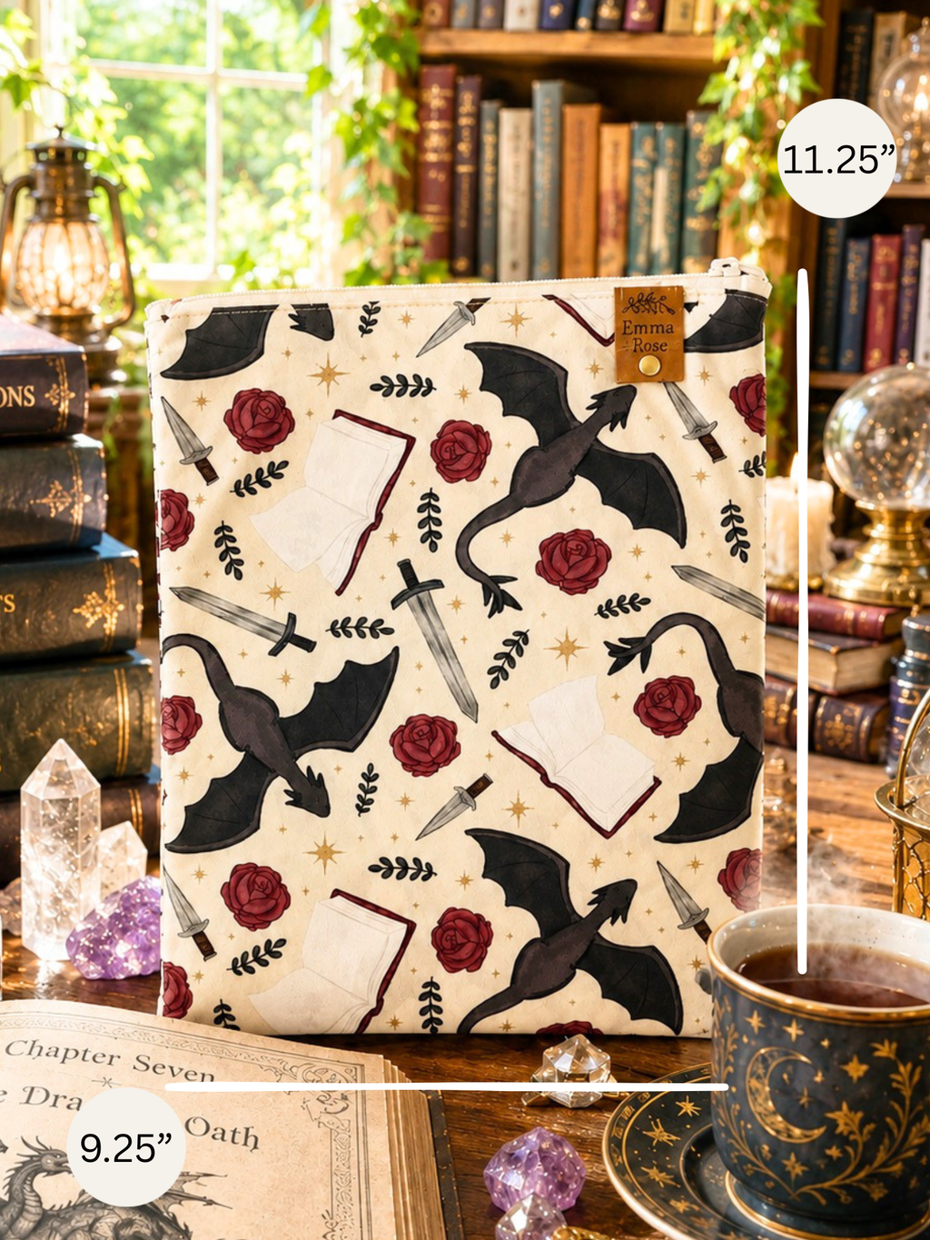 Book Sleeve Cover - Fantasy Books - Book Lover Gifts