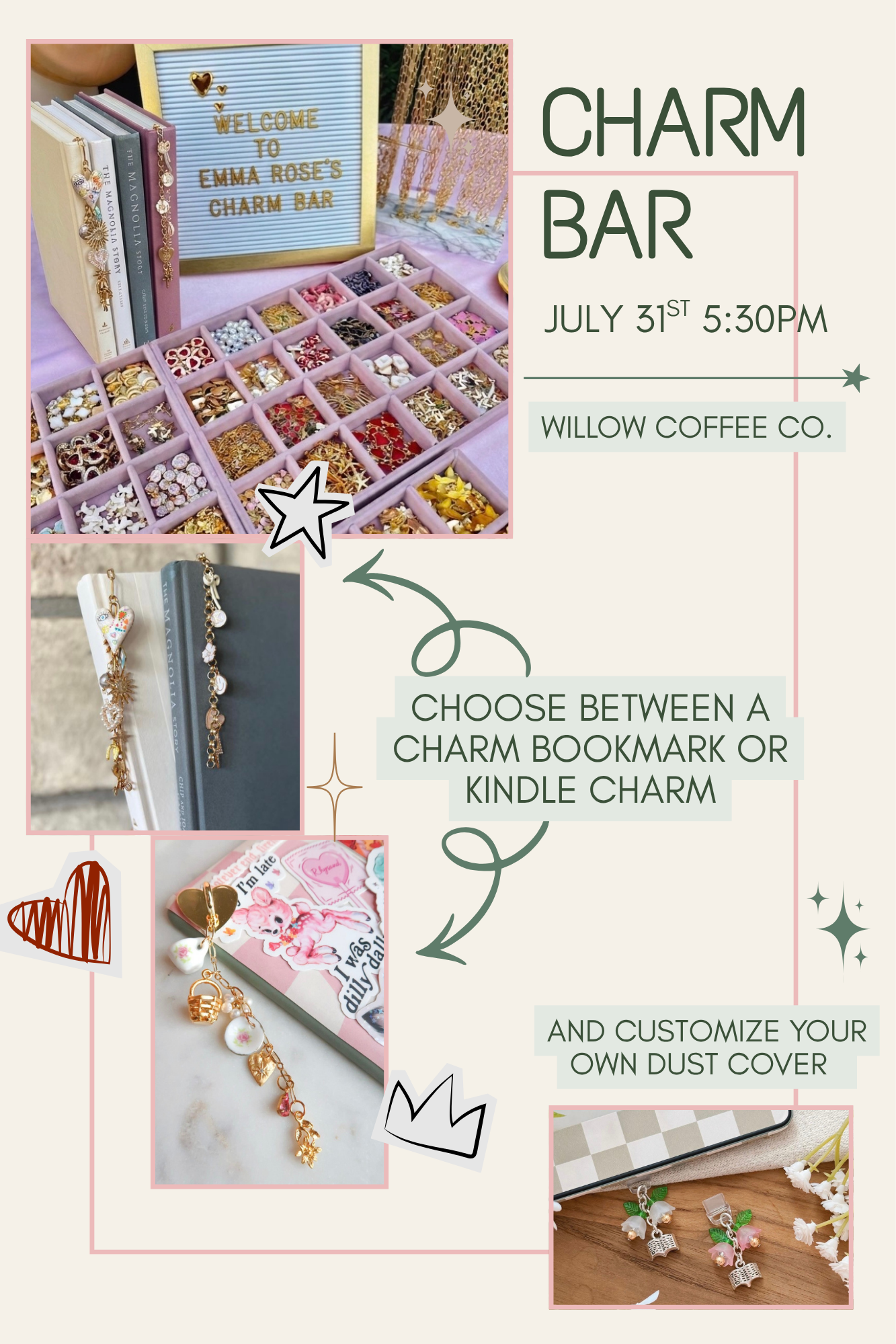 Bookish Charm Bar