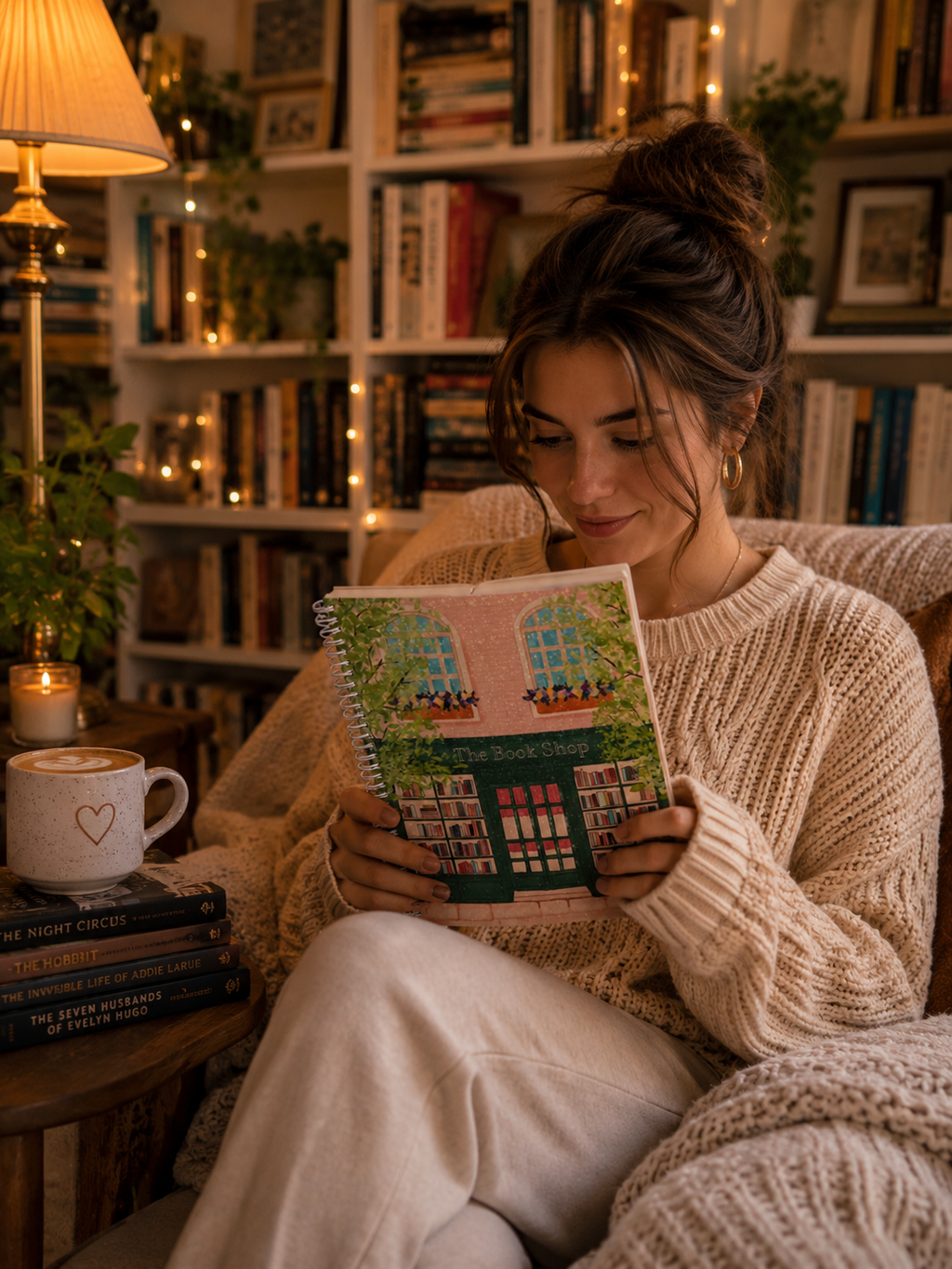 Reading Journal - Yearly Tracking - Book Lovers Gift