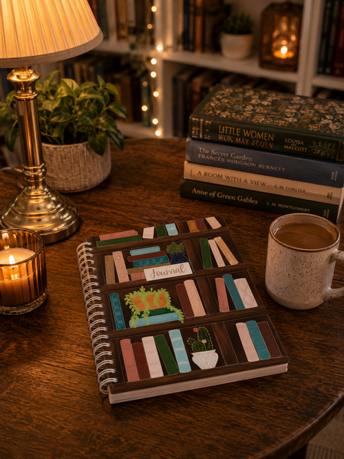 Reading Journal - Yearly Tracking - Book Lovers Gift