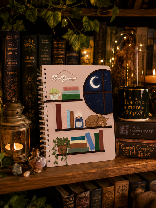 Reading Journal - Yearly Tracking - Book Lovers Gift