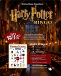 Pre-Sale Harry Potter Bingo Card