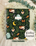 Reading Journal - The Magical Reader Cover - Book Lovers Gift