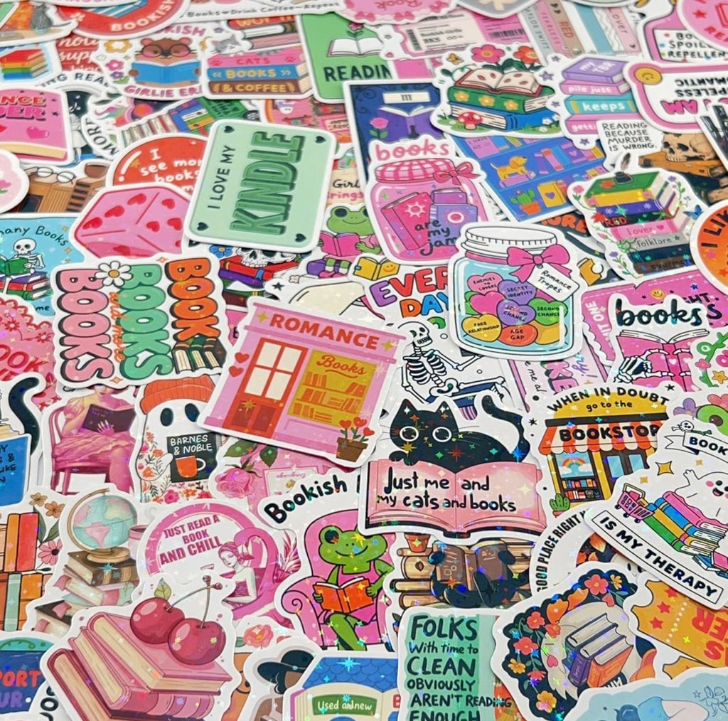 Bookish Stickers - Book Lover Gifts