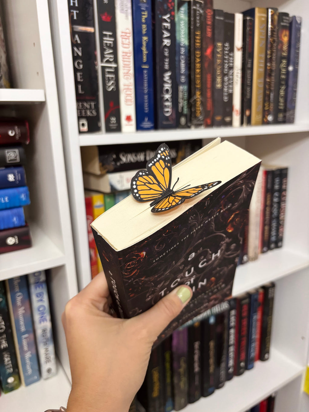Monarch Butterfly Bookmark - Magical Bookmark - Book Lover Gifts