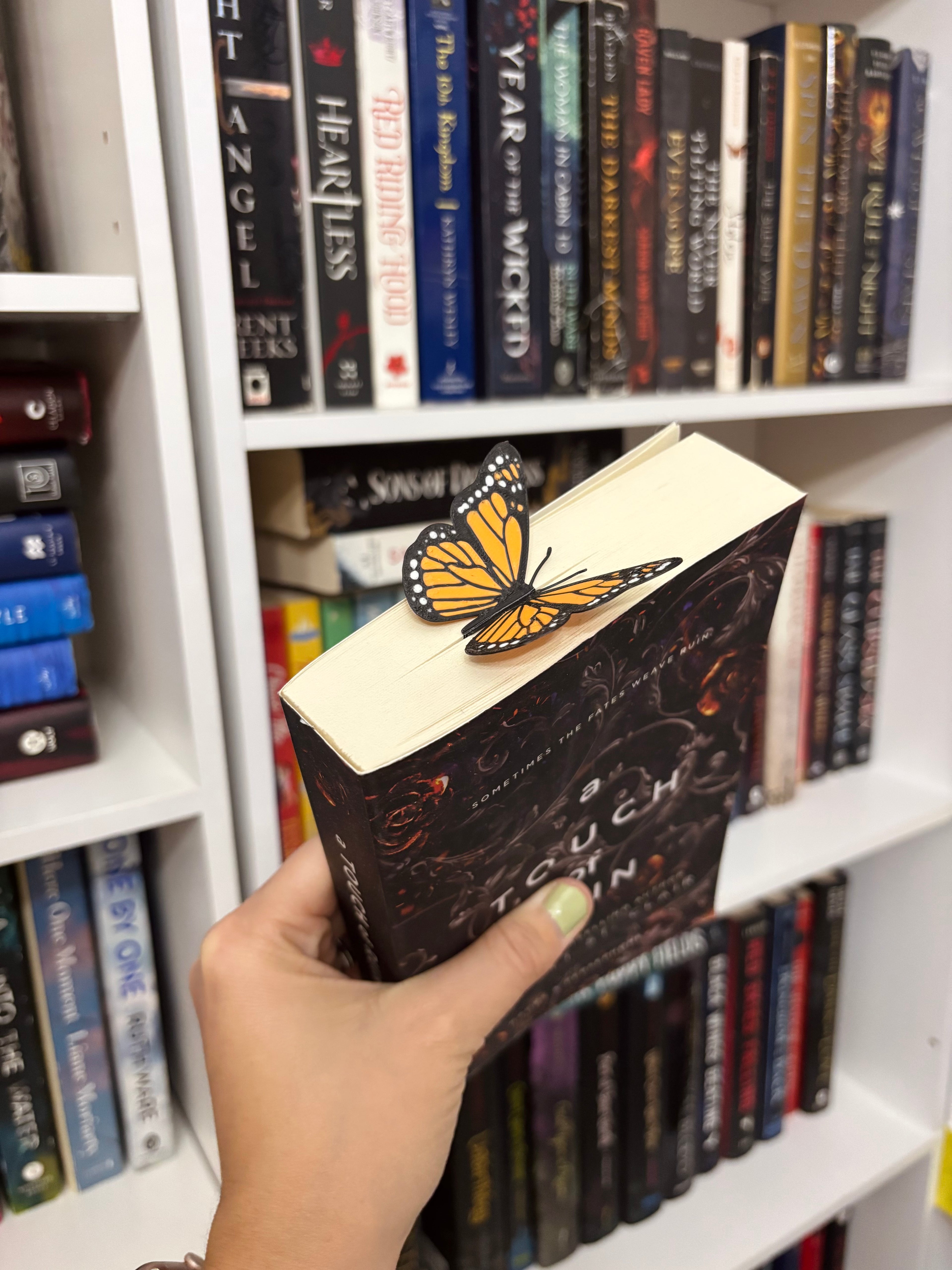 Monarch Butterfly Bookmark - Magical Bookmark - Book Lover Gifts