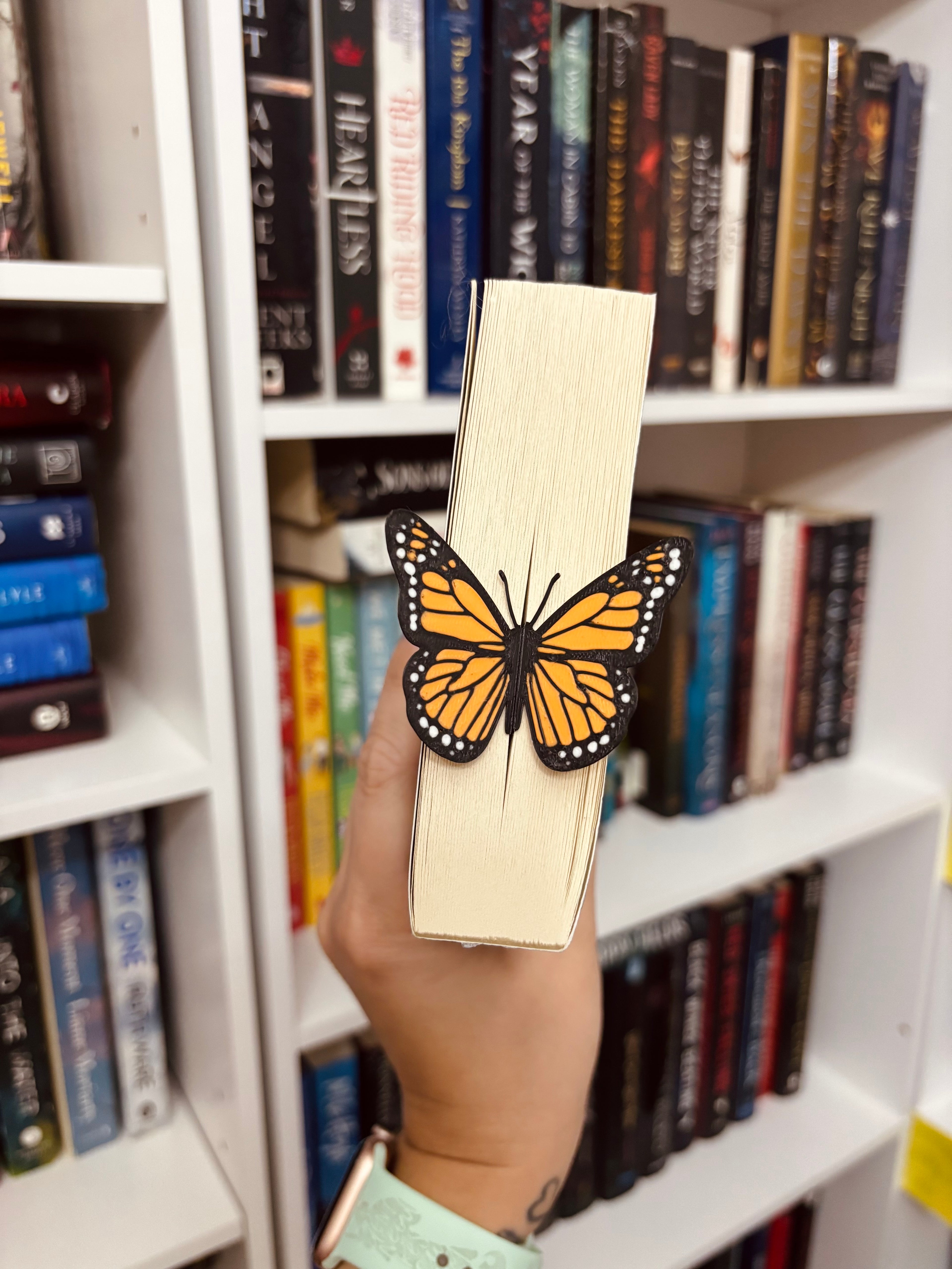 Monarch Butterfly Bookmark - Magical Bookmark - Book Lover Gifts