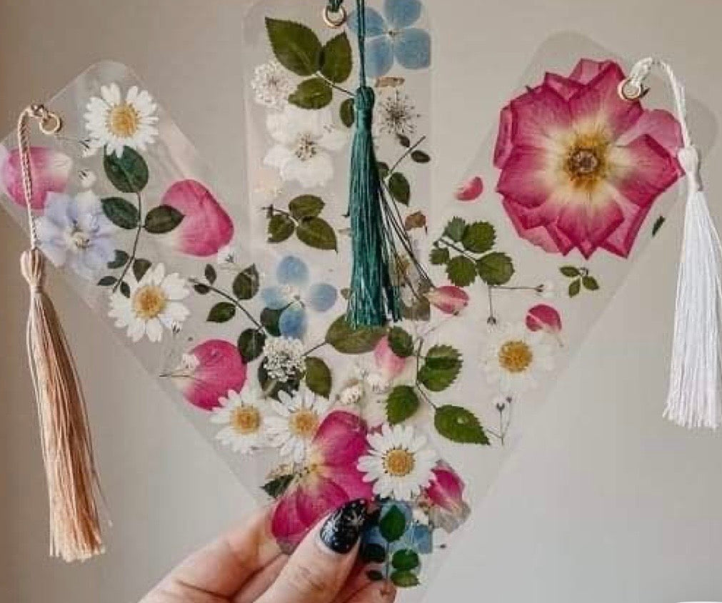 Pressed Flower Bookmark Making Class