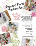 Pressed Flower Bookmark Making Class