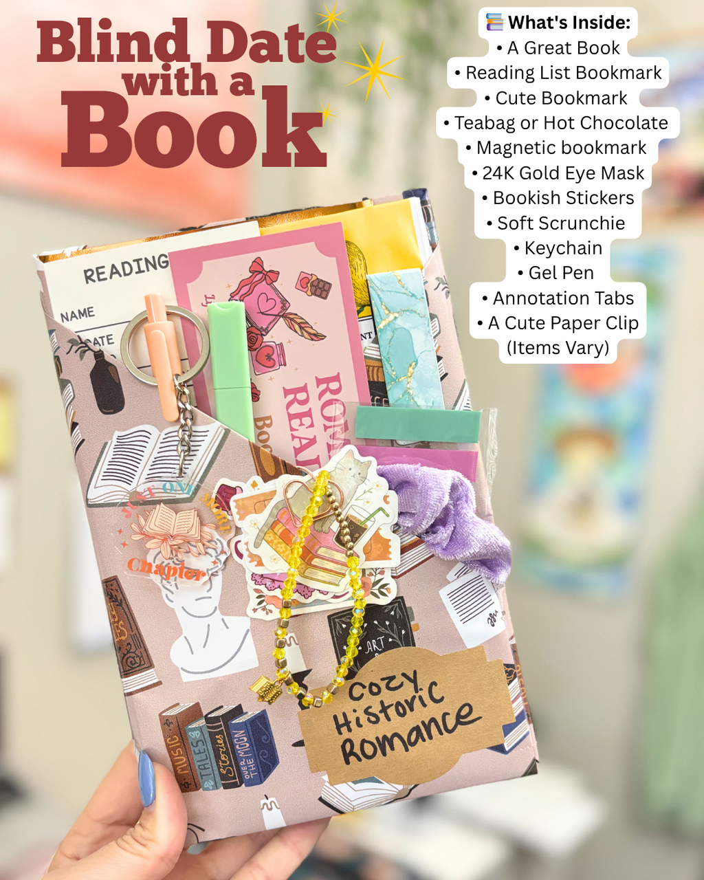 Blind Date with Book - Book Lover Gifts