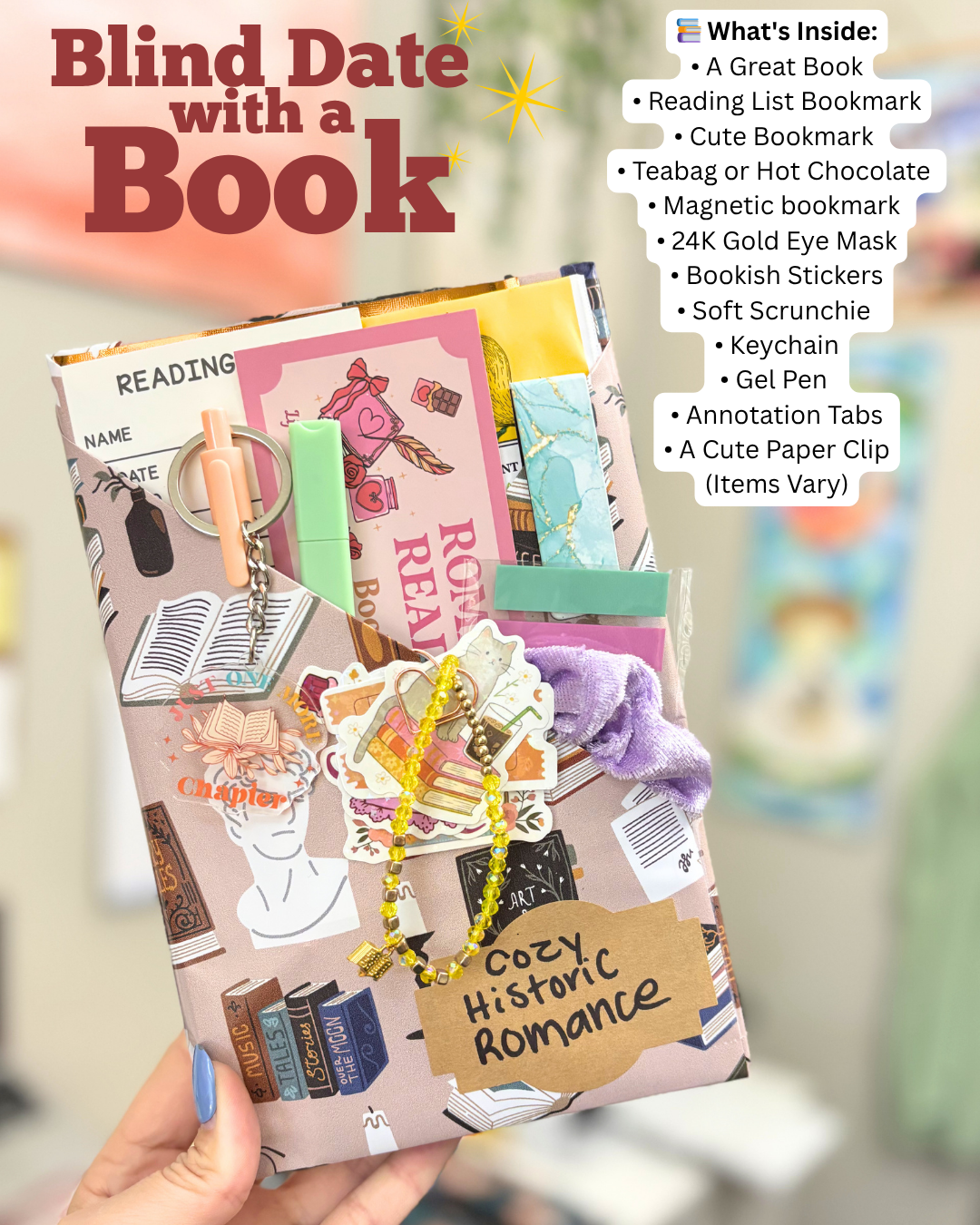 Blind Date with Book - Book Lover Gifts